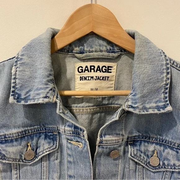 Distressed denim jacket - Picture 2 of 14